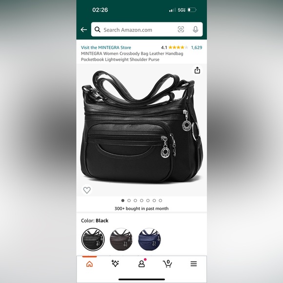 Mintegra black storage purse - Picture 5 of 6